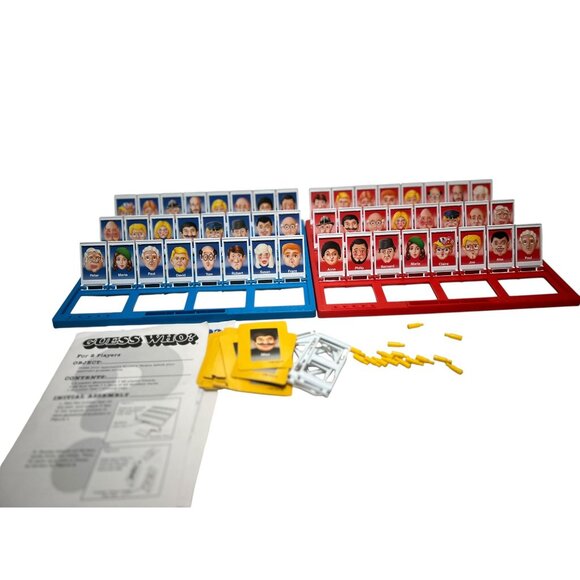 Guess Who? Board Game By Milton Bradley 1991 Edition Family Fun Ages 6+ Complete - Picture 4 of 8